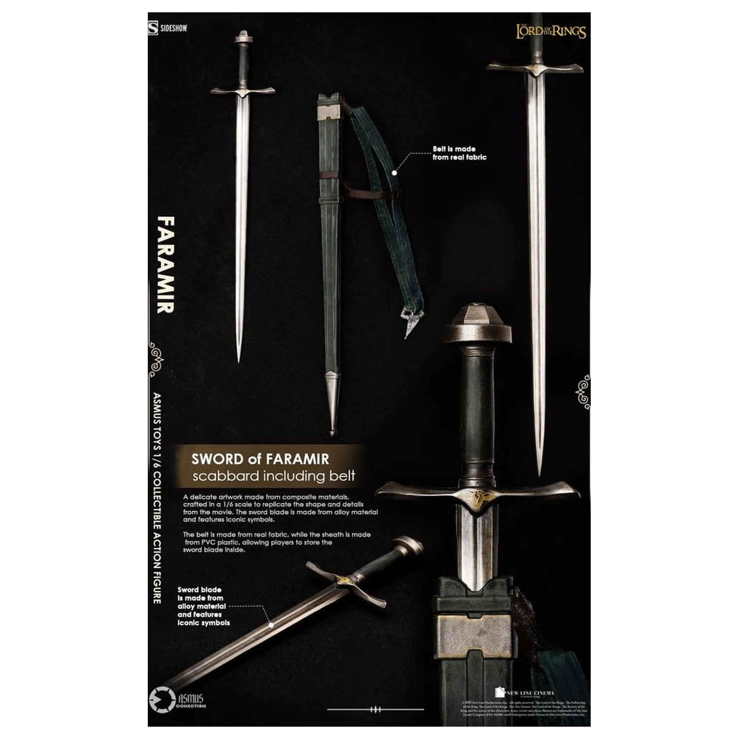 The Lord of the Rings Figurina de actiune 1/6 Faramir 30 centimetri poza produsului