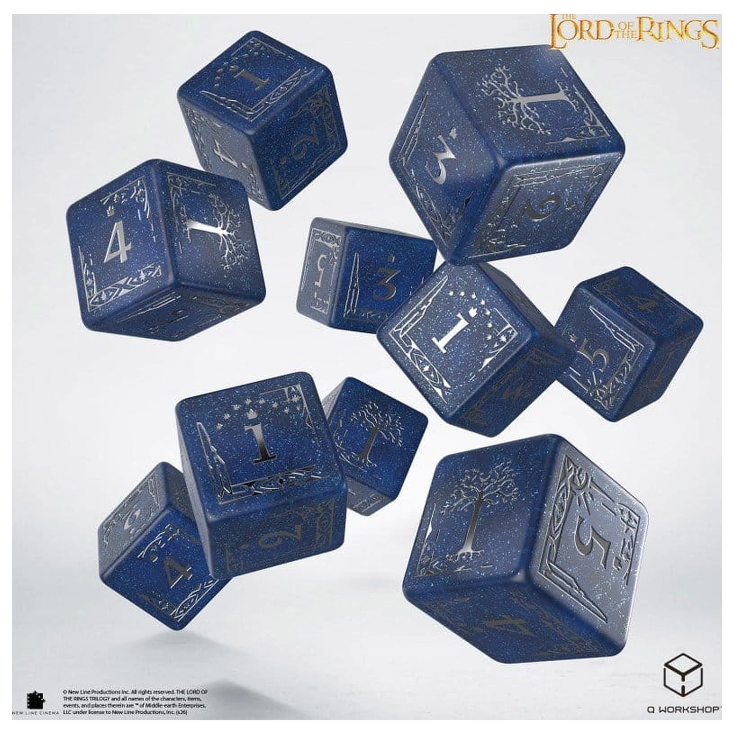 The Lord of the Rings: 10 zaruri D6 Set Gondor poza produsului