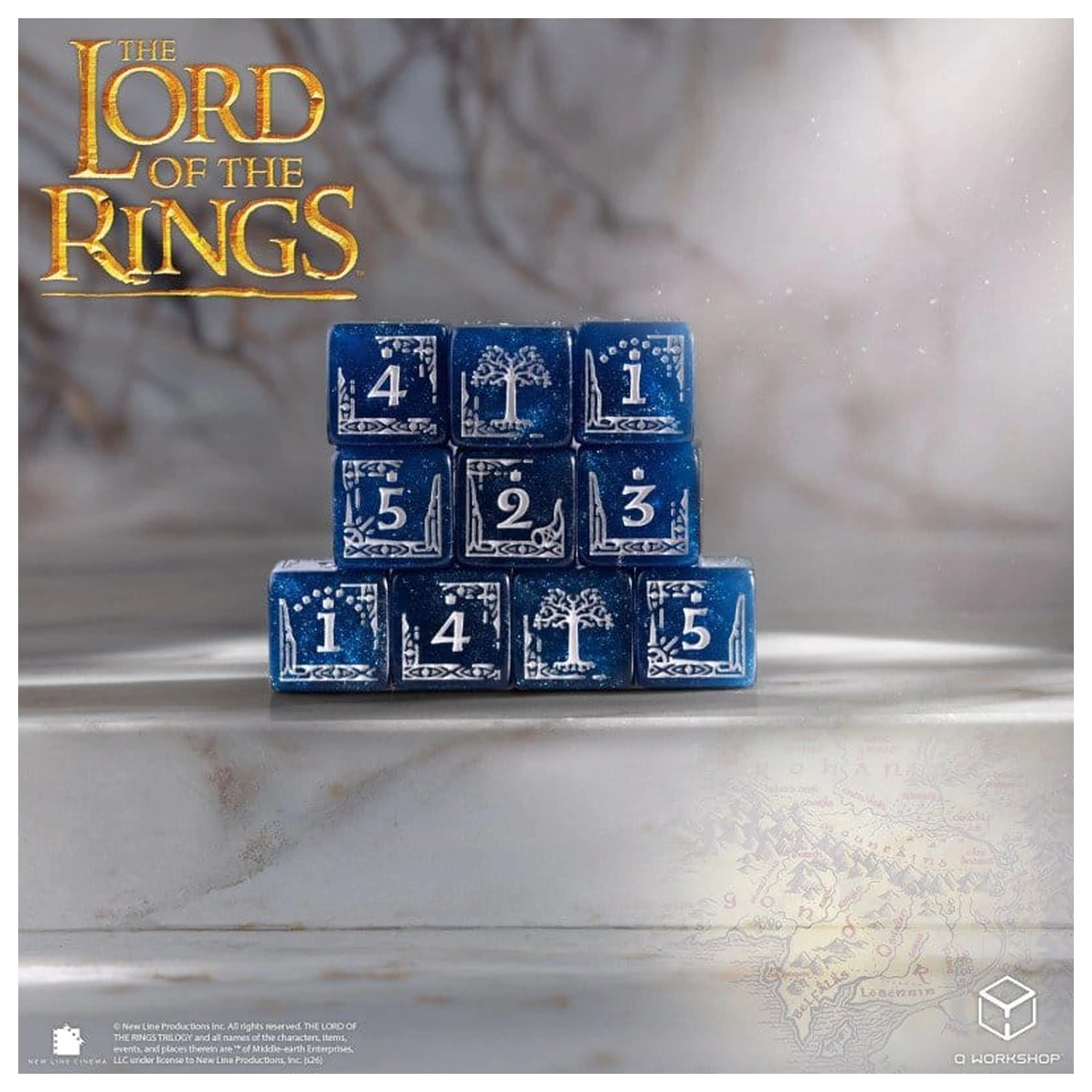 The Lord of the Rings: 10 zaruri D6 Set Gondor poza produsului