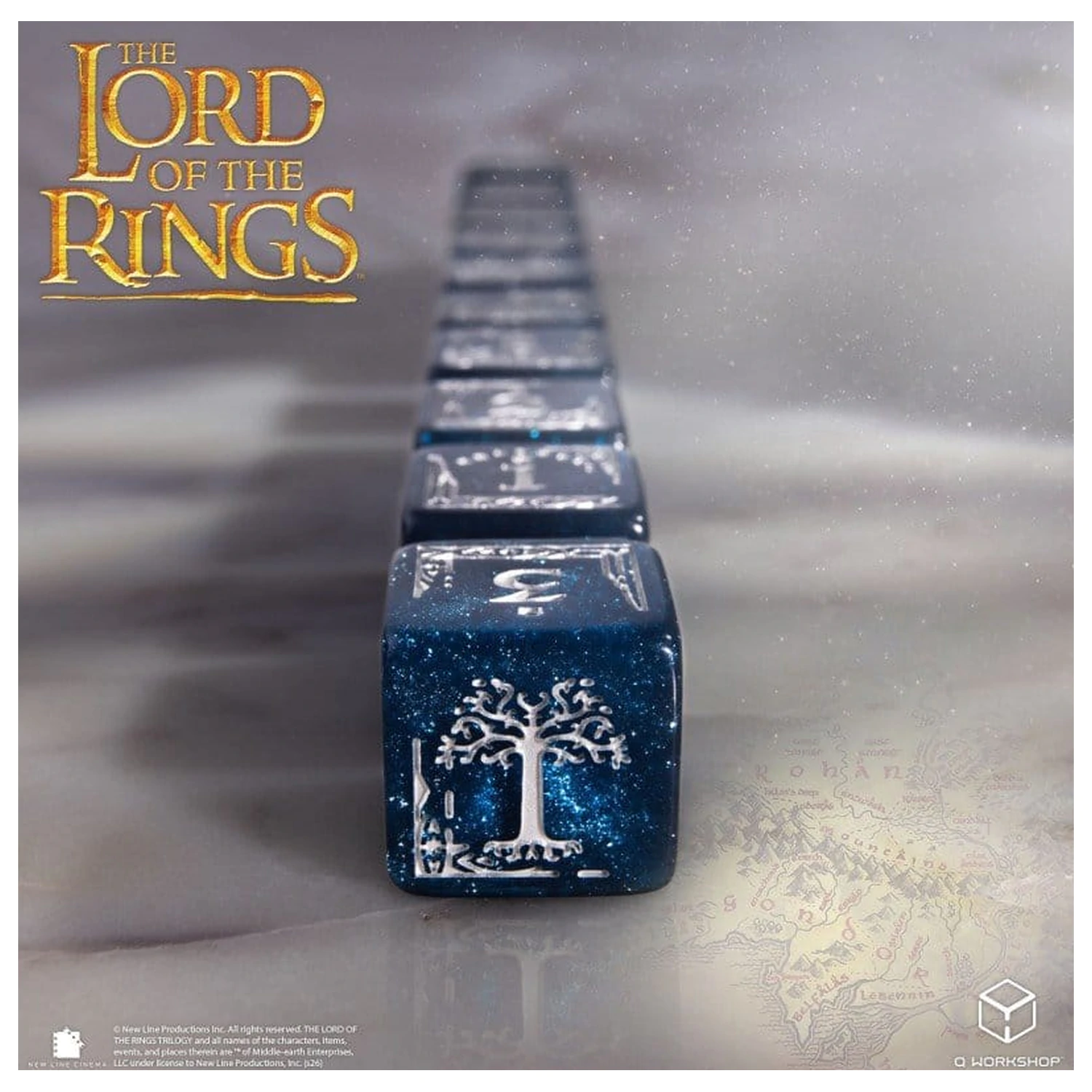 The Lord of the Rings: 10 zaruri D6 Set Gondor poza produsului