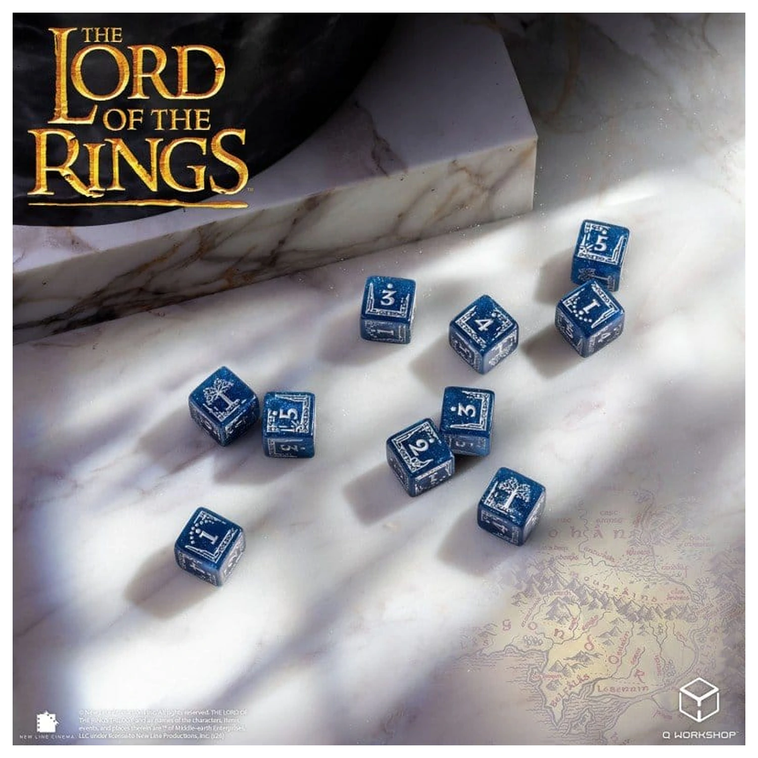 The Lord of the Rings: 10 zaruri D6 Set Gondor poza produsului