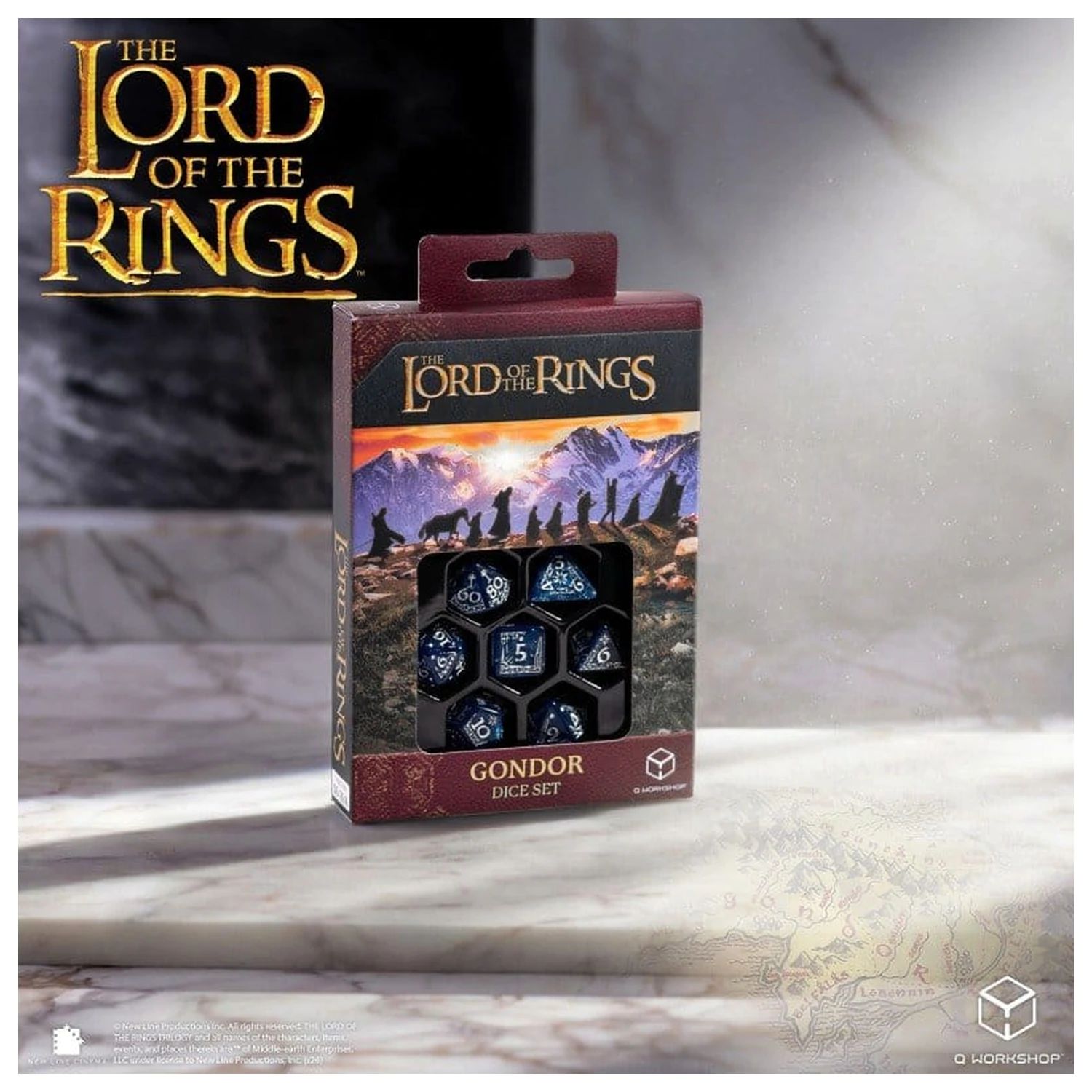 The Lord of the Rings Set de 7 Zaruri Gondor poza produsului