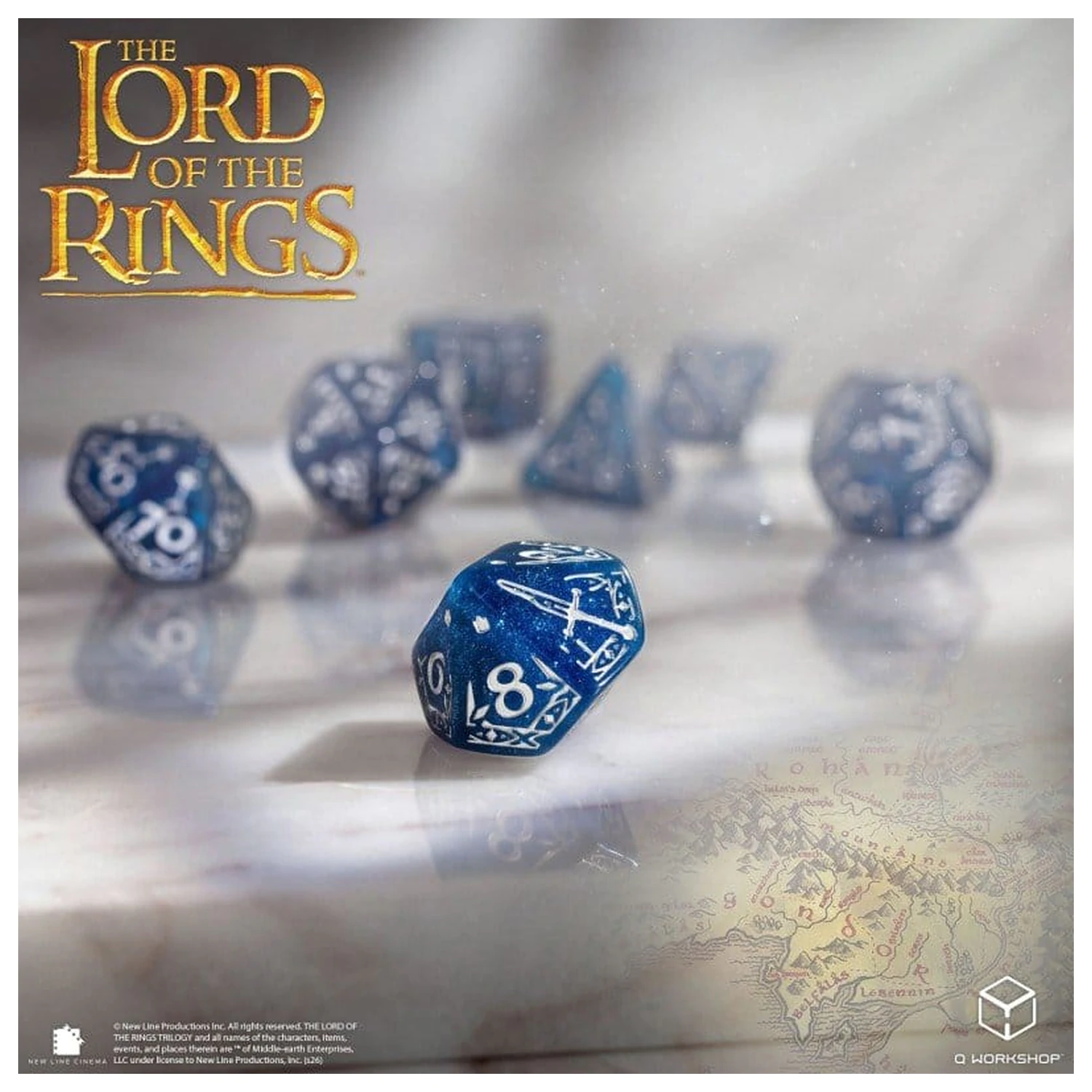 The Lord of the Rings Set de 7 Zaruri Gondor poza produsului