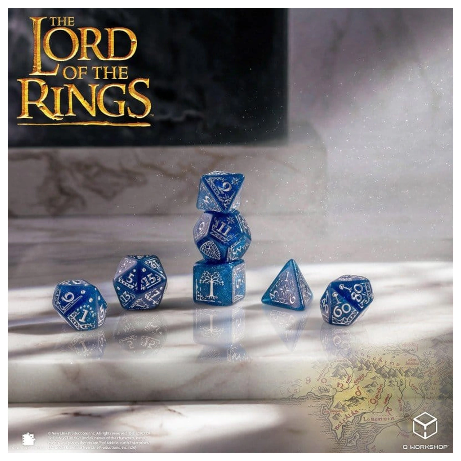 The Lord of the Rings Set de 7 Zaruri Gondor poza produsului
