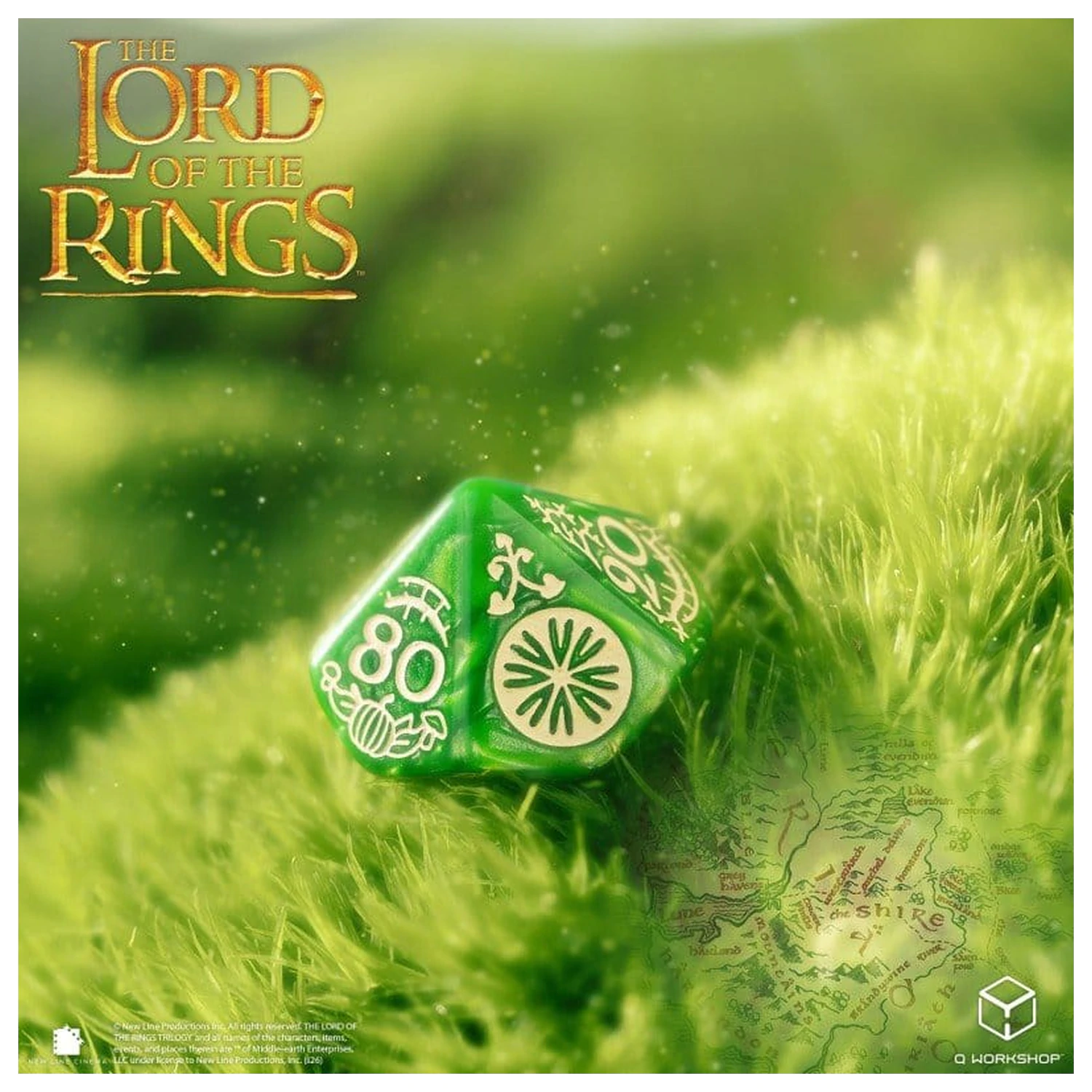 The Lord of the Rings Set de zaruri din 7 piese Shire poza produsului