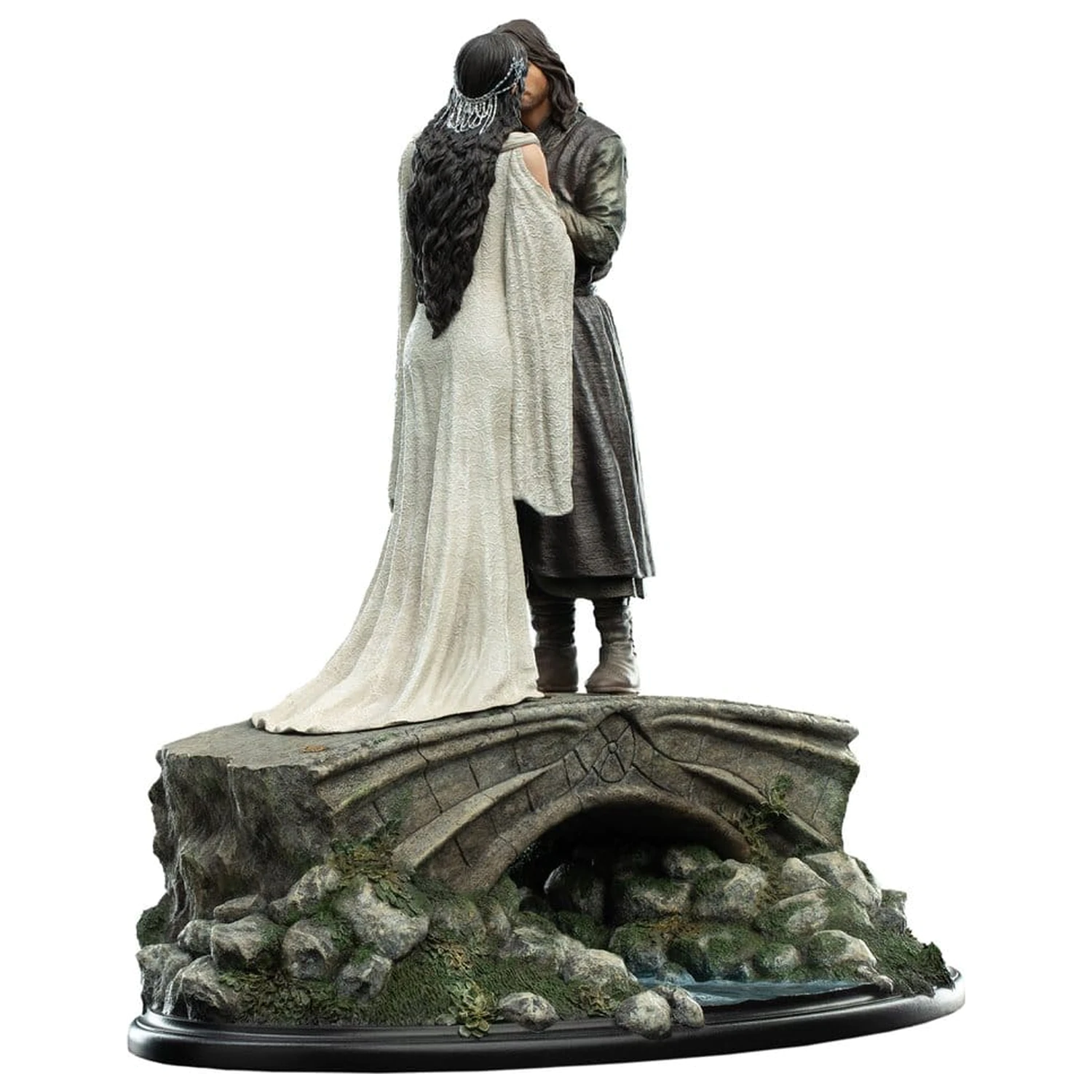The Lord of the Rings Statueta Mini Aragorn & Arwen 24 cm poza produsului
