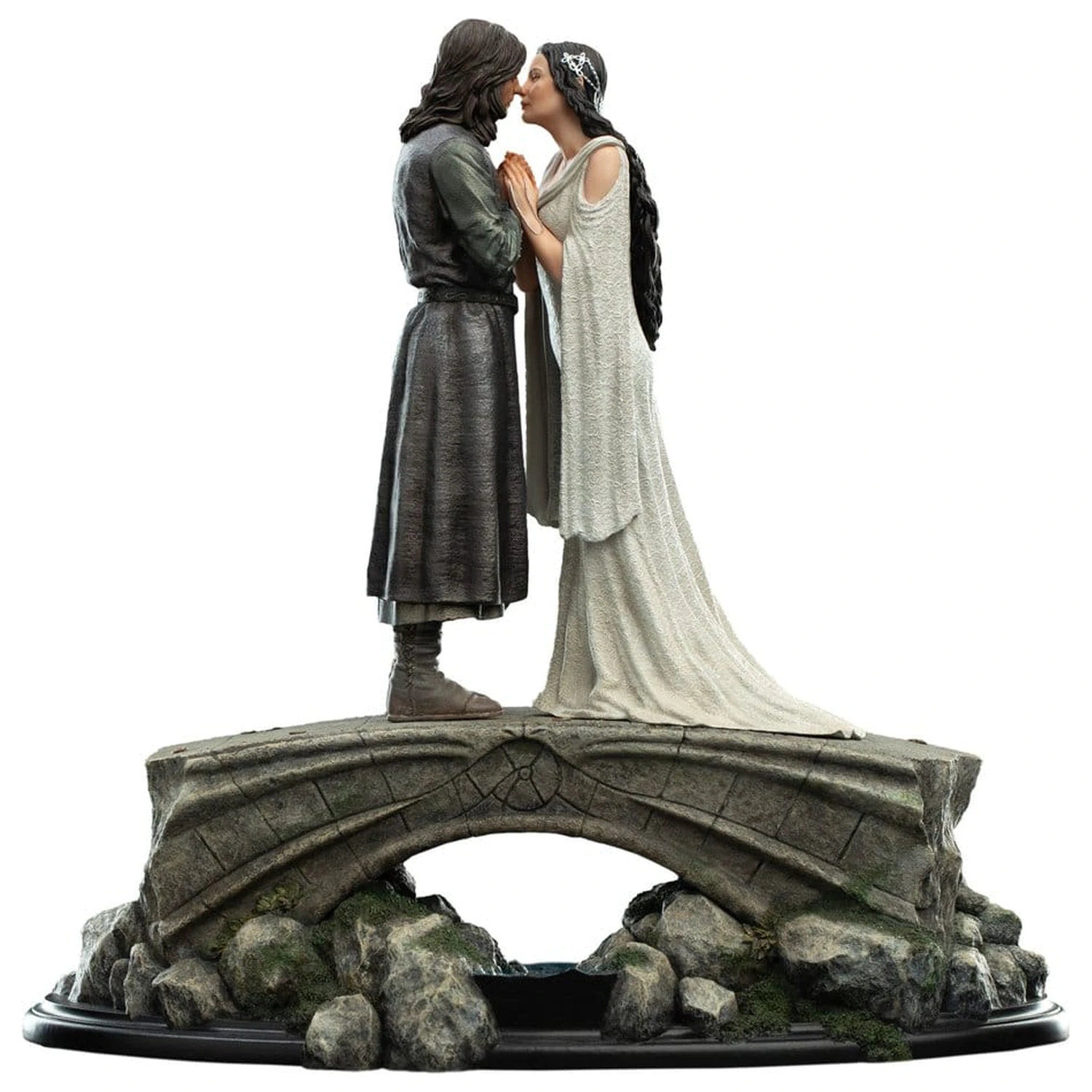The Lord of the Rings Statueta Mini Aragorn & Arwen 24 cm poza produsului