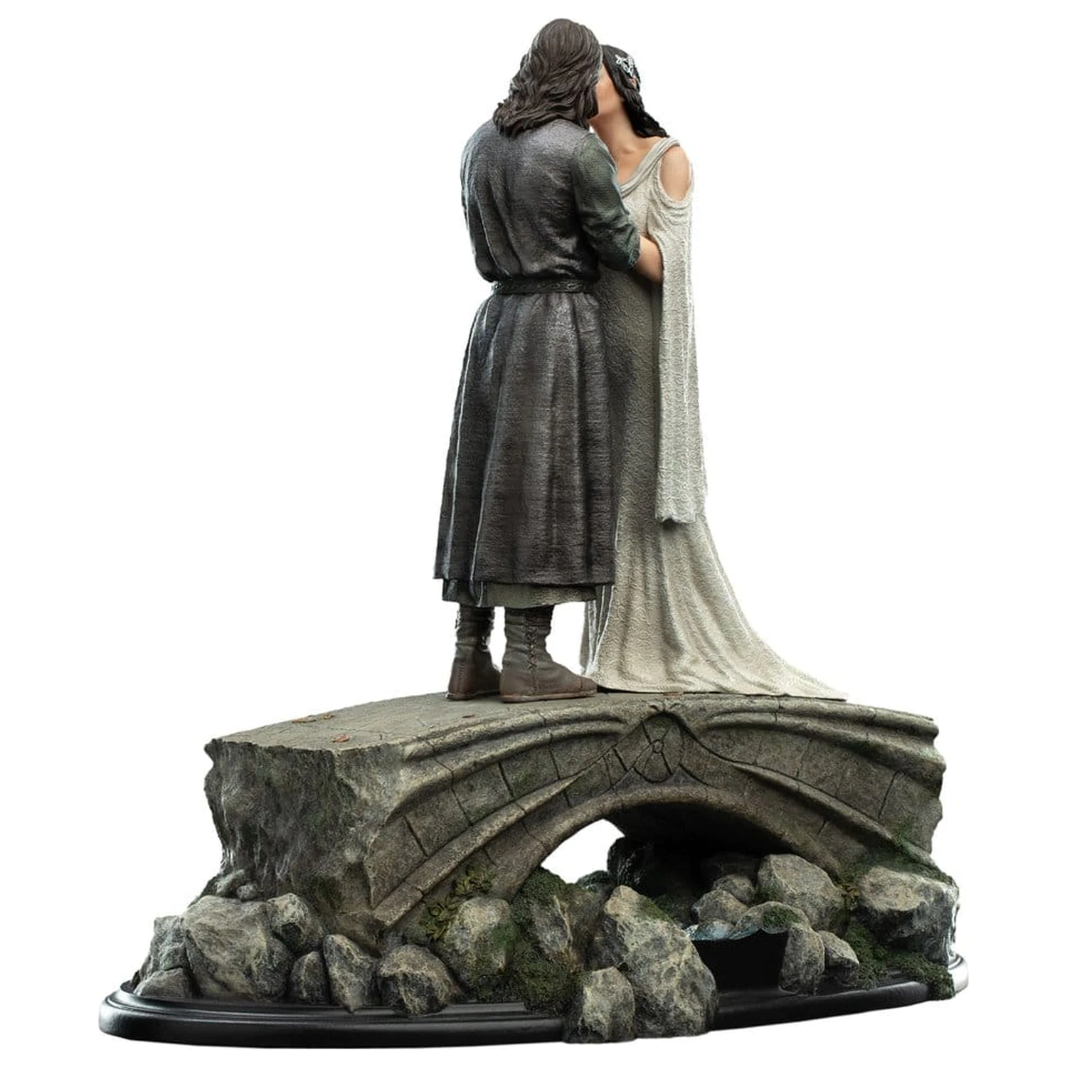 The Lord of the Rings Statueta Mini Aragorn & Arwen 24 cm poza produsului