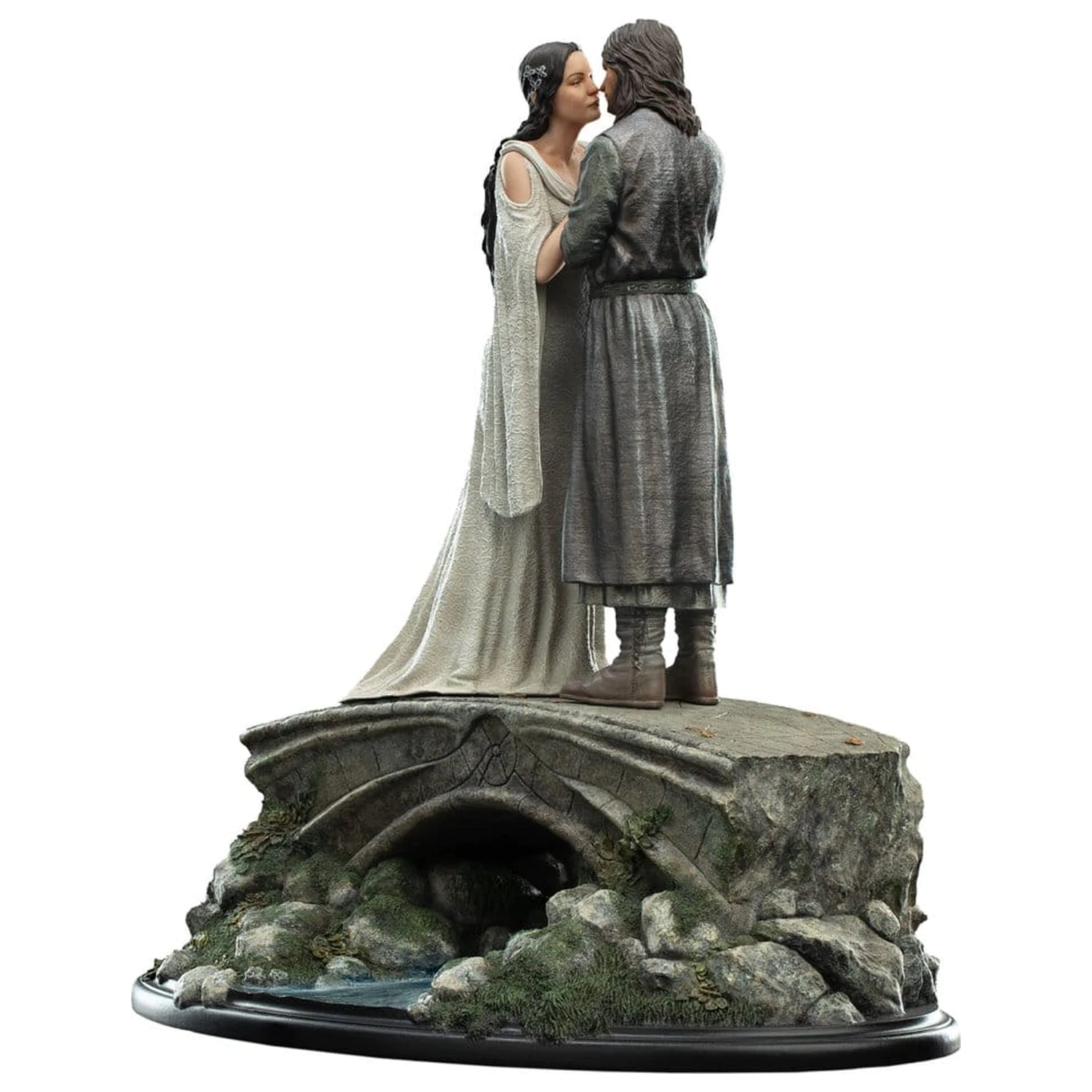 The Lord of the Rings Statueta Mini Aragorn & Arwen 24 cm poza produsului