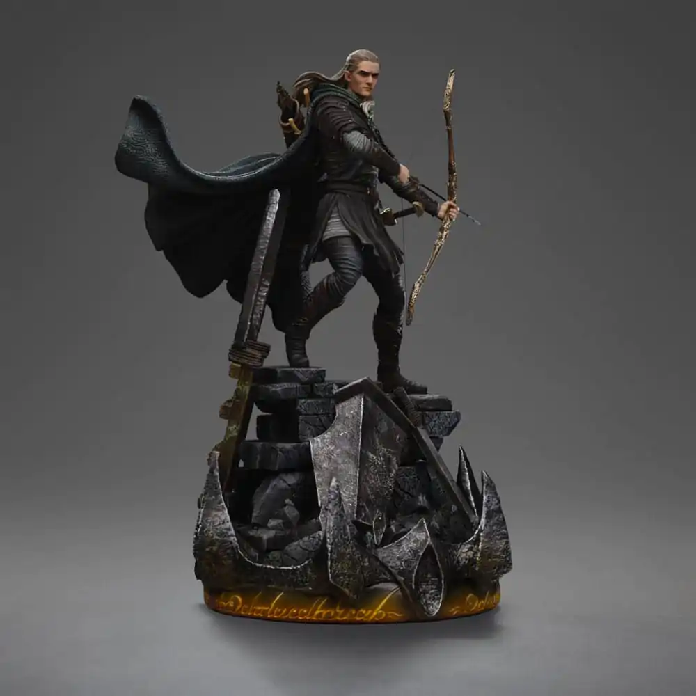 The Lord of the Rings Statuie Art Scale 1/10 Legolas Unleashed 29 cm poza produsului