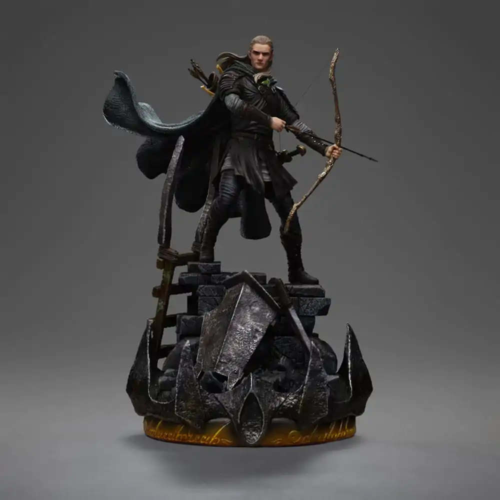 The Lord of the Rings Statuie Art Scale 1/10 Legolas Unleashed 29 cm poza produsului