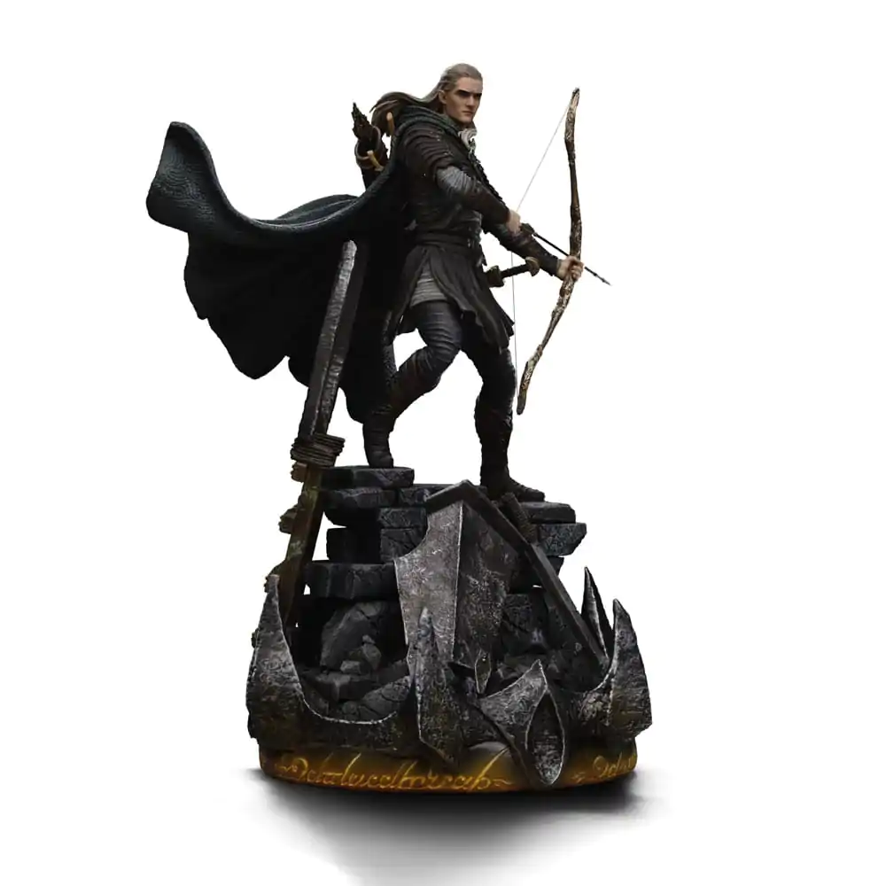 The Lord of the Rings Statuie Art Scale 1/10 Legolas Unleashed 29 cm poza produsului