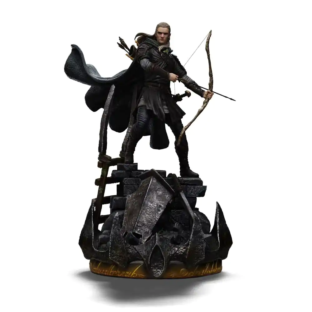 The Lord of the Rings Statuie Art Scale 1/10 Legolas Unleashed 29 cm poza produsului