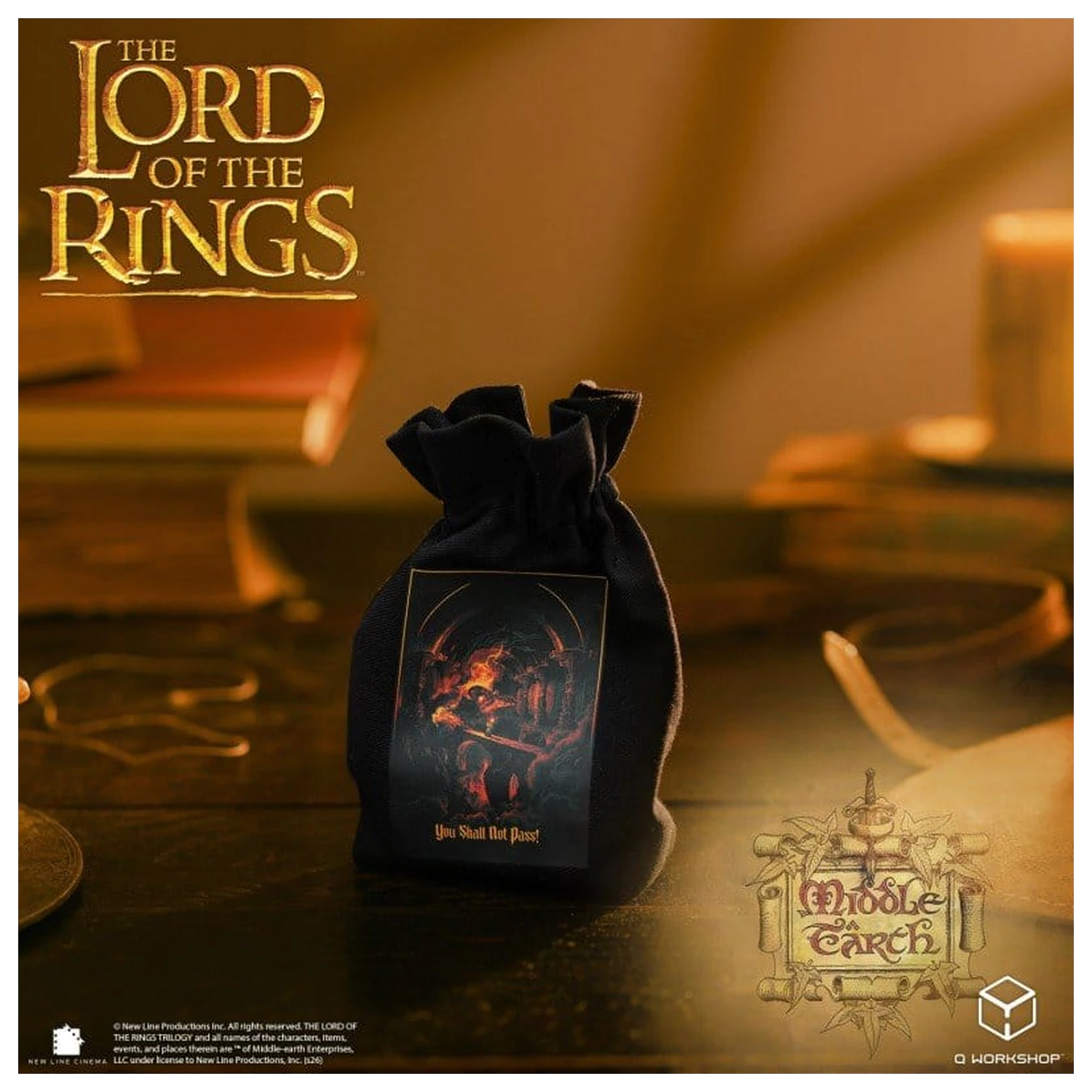 The Lord of the Rings Săculeț pentru zaruri Bridge of Khazad-dûm poza produsului