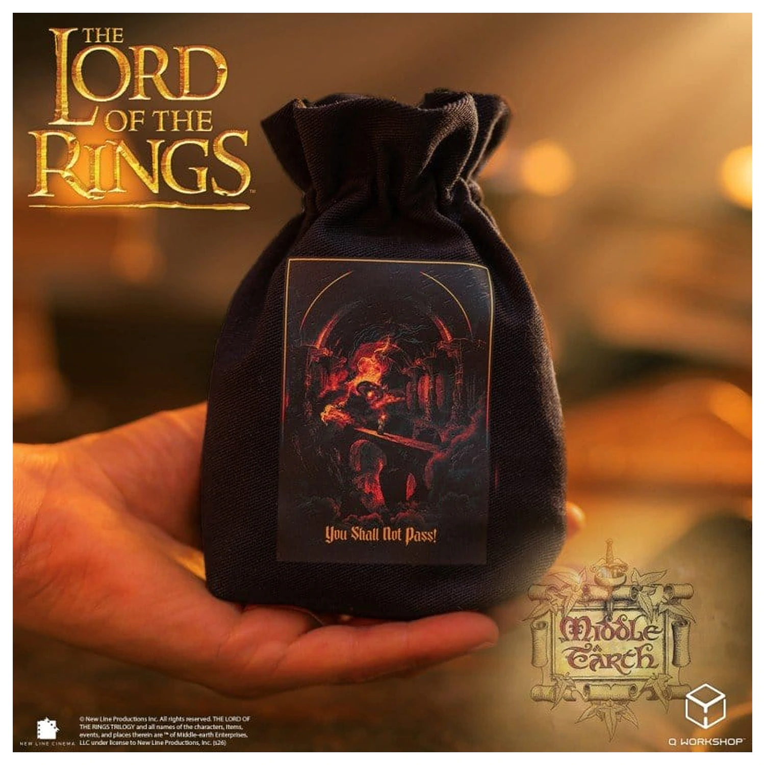 The Lord of the Rings Săculeț pentru zaruri Bridge of Khazad-dûm poza produsului