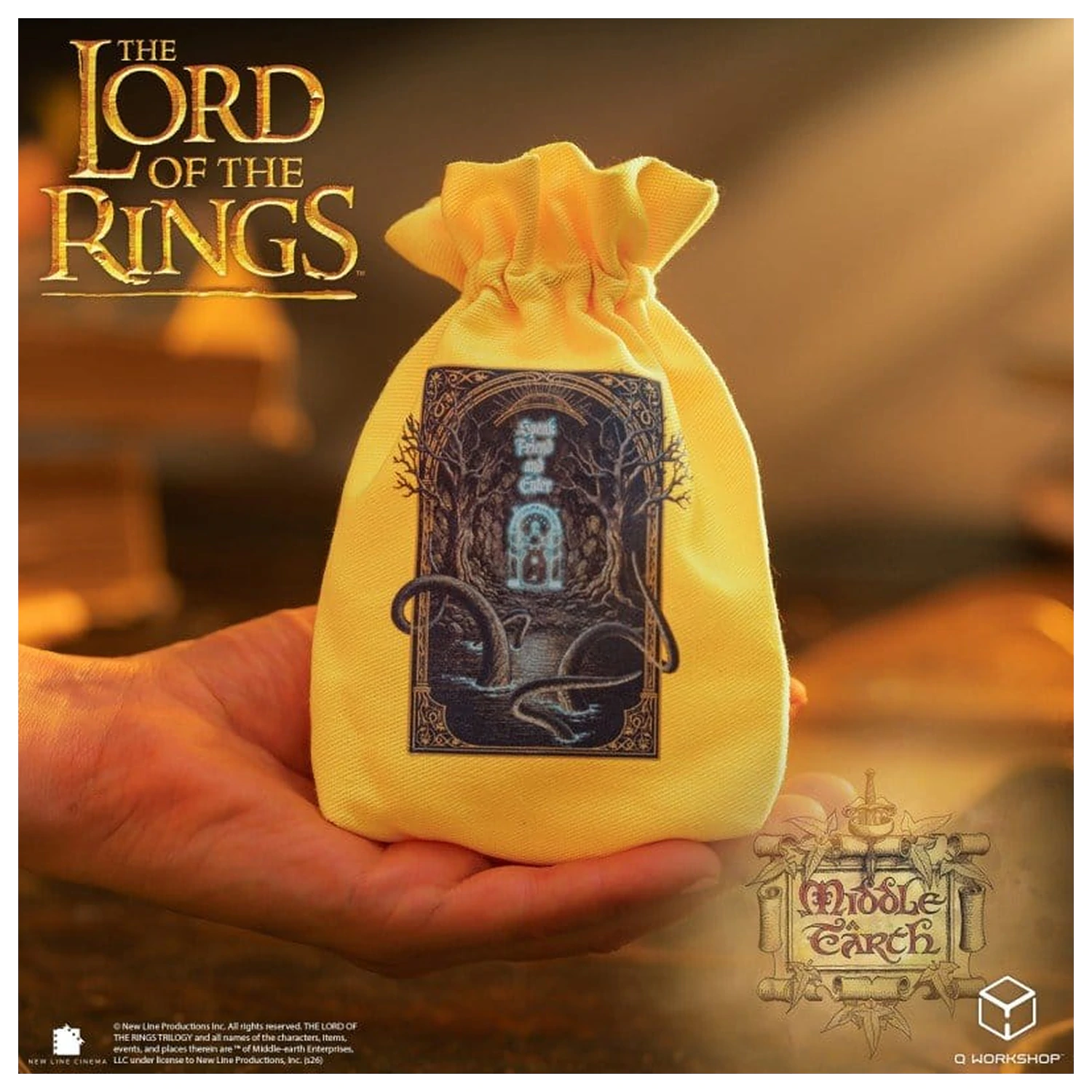 The Lord of the Rings Dice Pouch Doors of Durin poza produsului