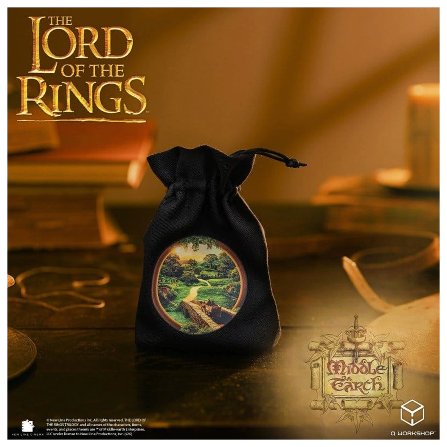 The Lord of the Rings Dice Pouch Shire Punga pentru zaruri Shire poza produsului