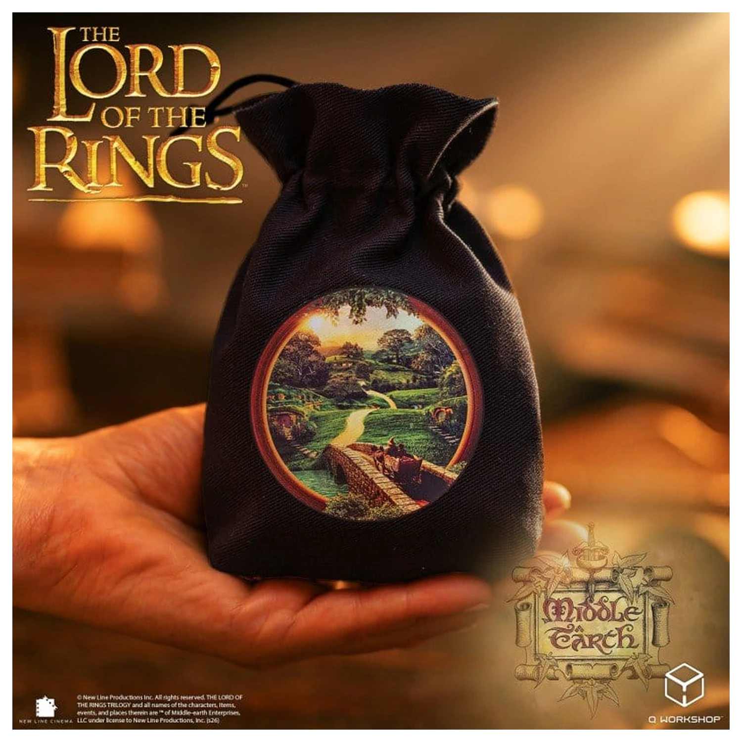 The Lord of the Rings Dice Pouch Shire Punga pentru zaruri Shire poza produsului