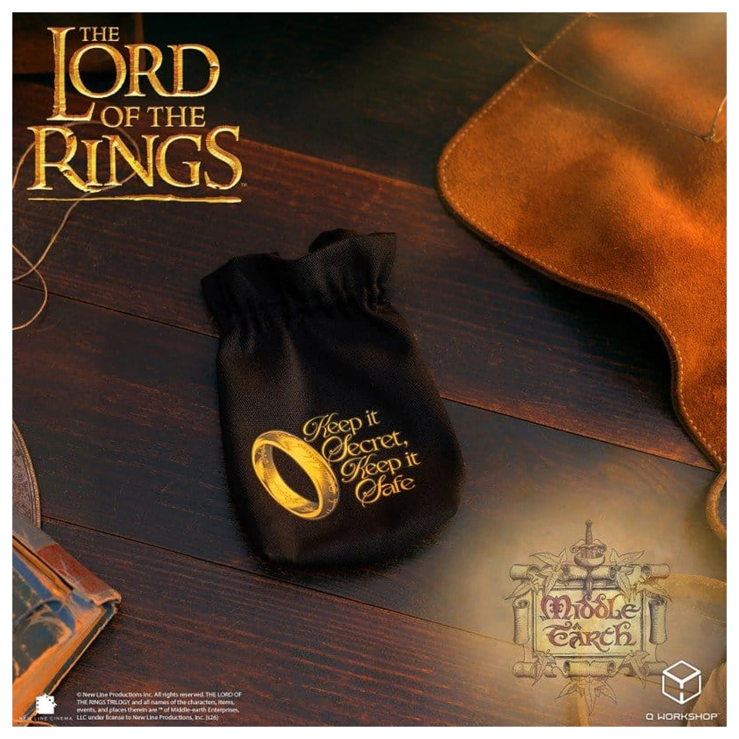 The Lord of the Rings Dice Pouch Inelul Unic poza produsului