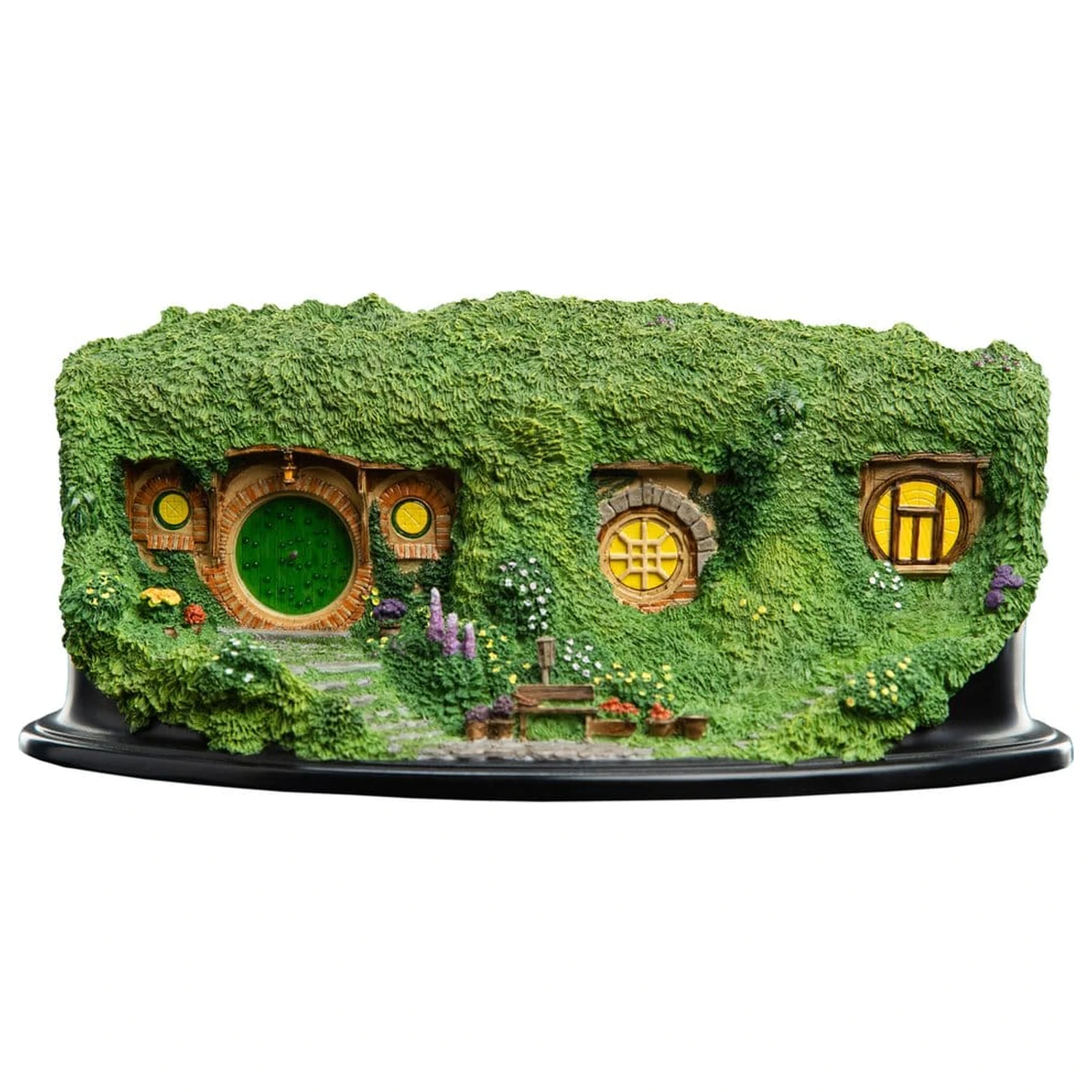The Lord of the Rings Environment Hobbit Hole - Bag End - Illuminated Edition 7 cm poza produsului