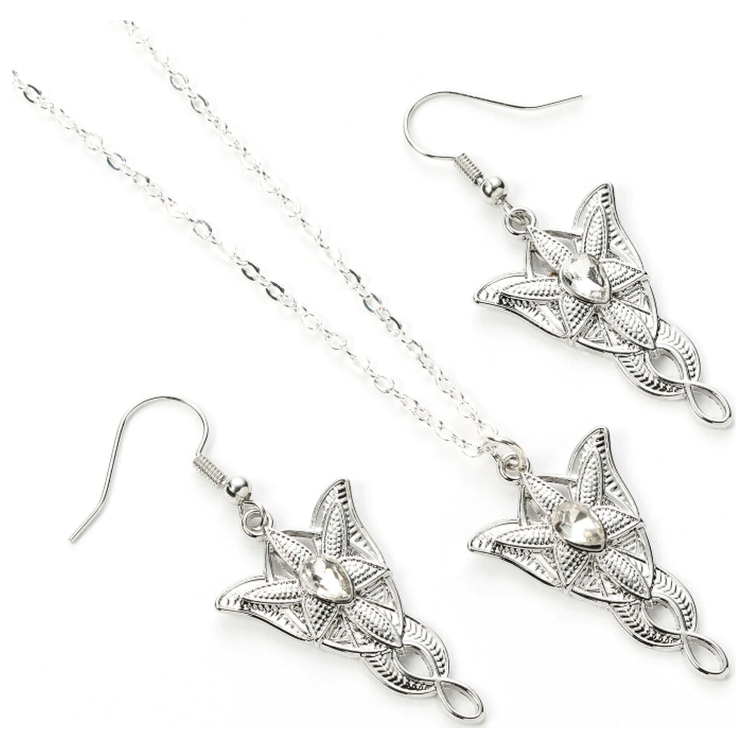 The Lord of The Rings Evenstar set cercei si colier poza produsului