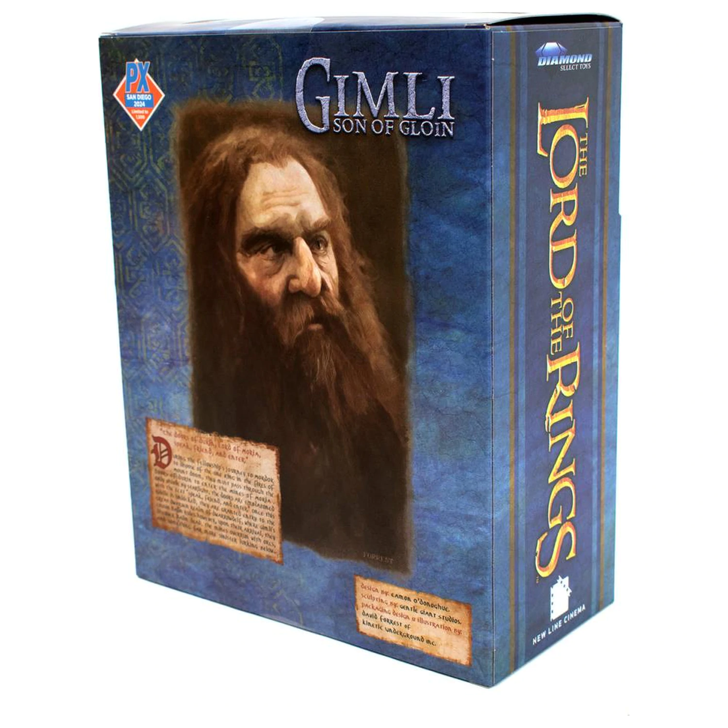 The Lord of the Rings Gimli Figurina de actiune SDCC Exclusive poza produsului