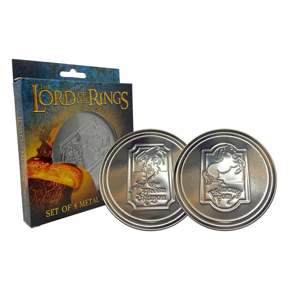 The Lord of the Rings Suport de pahar Set 4 buc Green Dragon poza produsului