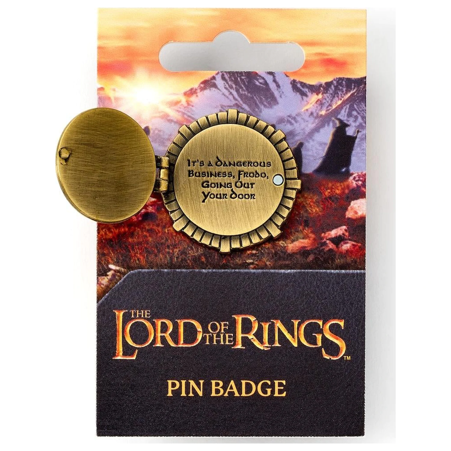 The Lord of the Rings Hobbit Door Pin Bază pin insignă poza produsului