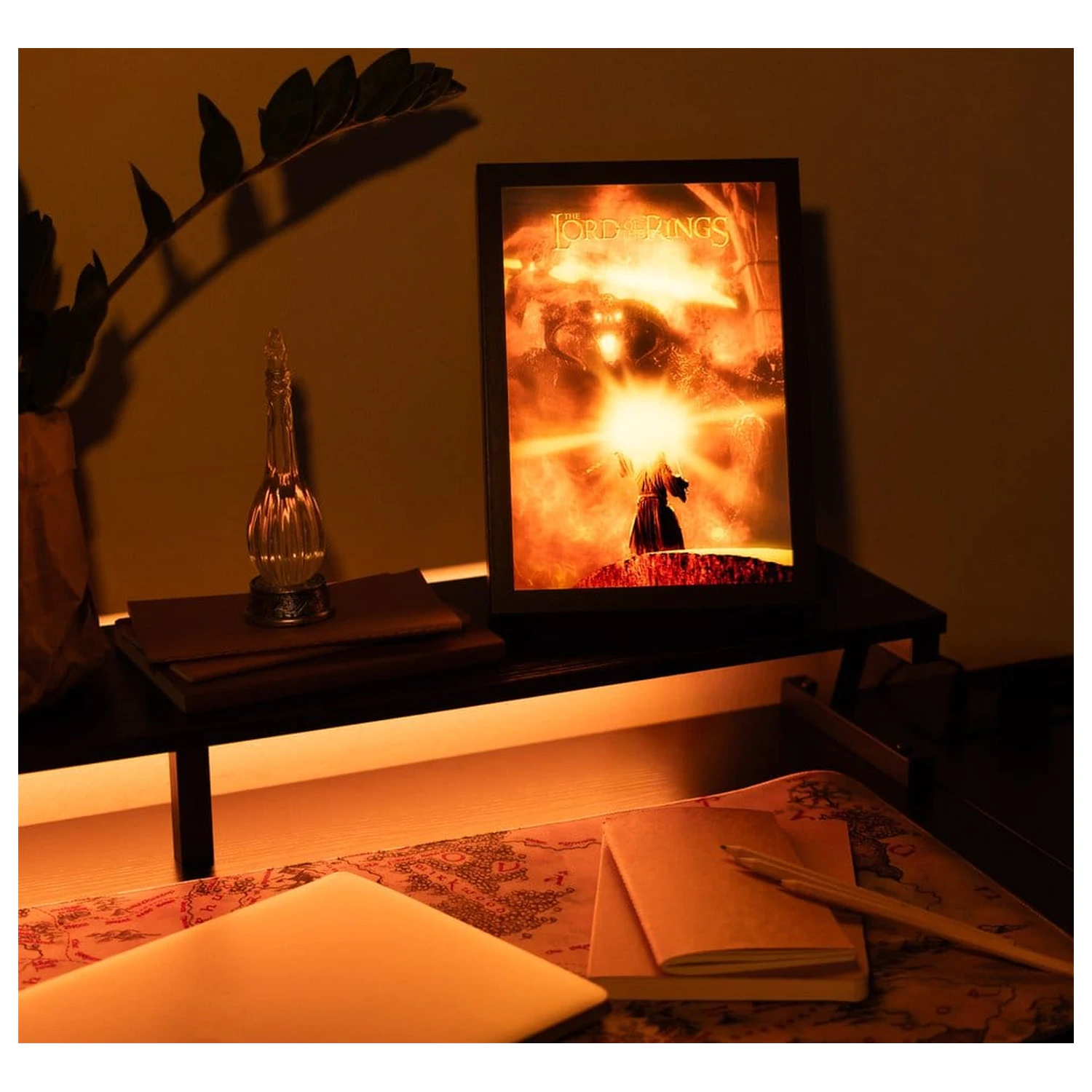 The Lord of the Rings Panou LED incadrat 28 x 20 cm poza produsului