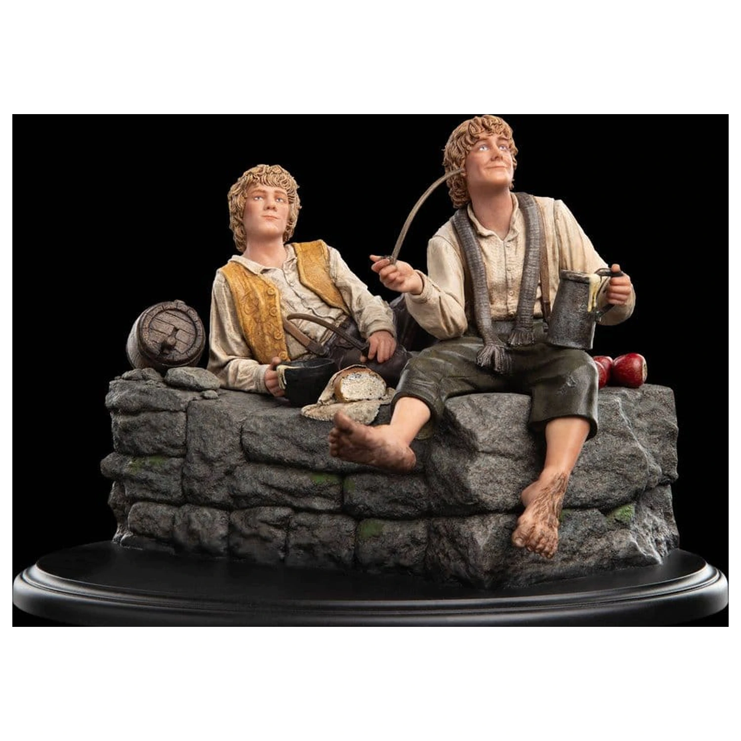 The Lord of the Rings Mini Statuie Merry and Pippin 12 cm poza produsului