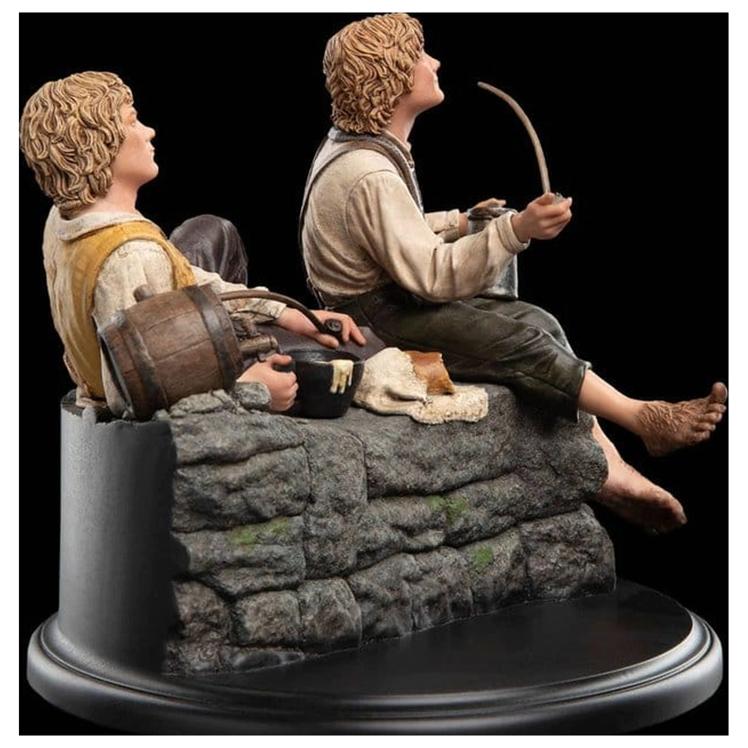 The Lord of the Rings Mini Statuie Merry and Pippin 12 cm poza produsului