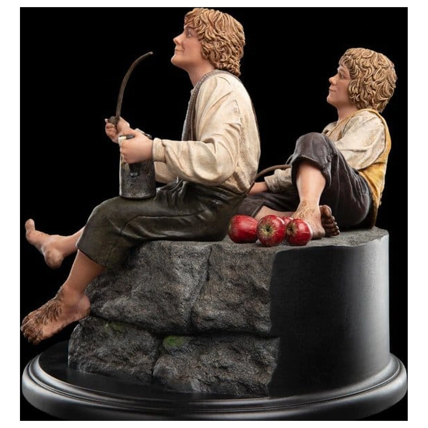The Lord of the Rings Mini Statuie Merry and Pippin 12 cm poza produsului