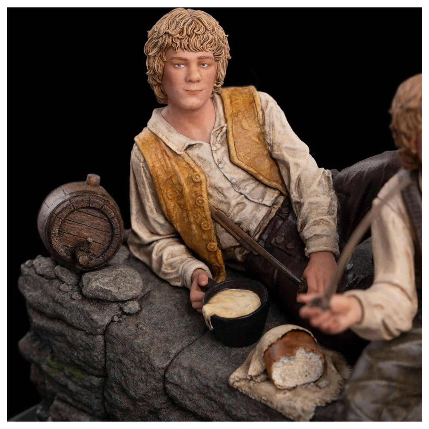 The Lord of the Rings Mini Statuie Merry and Pippin 12 cm poza produsului