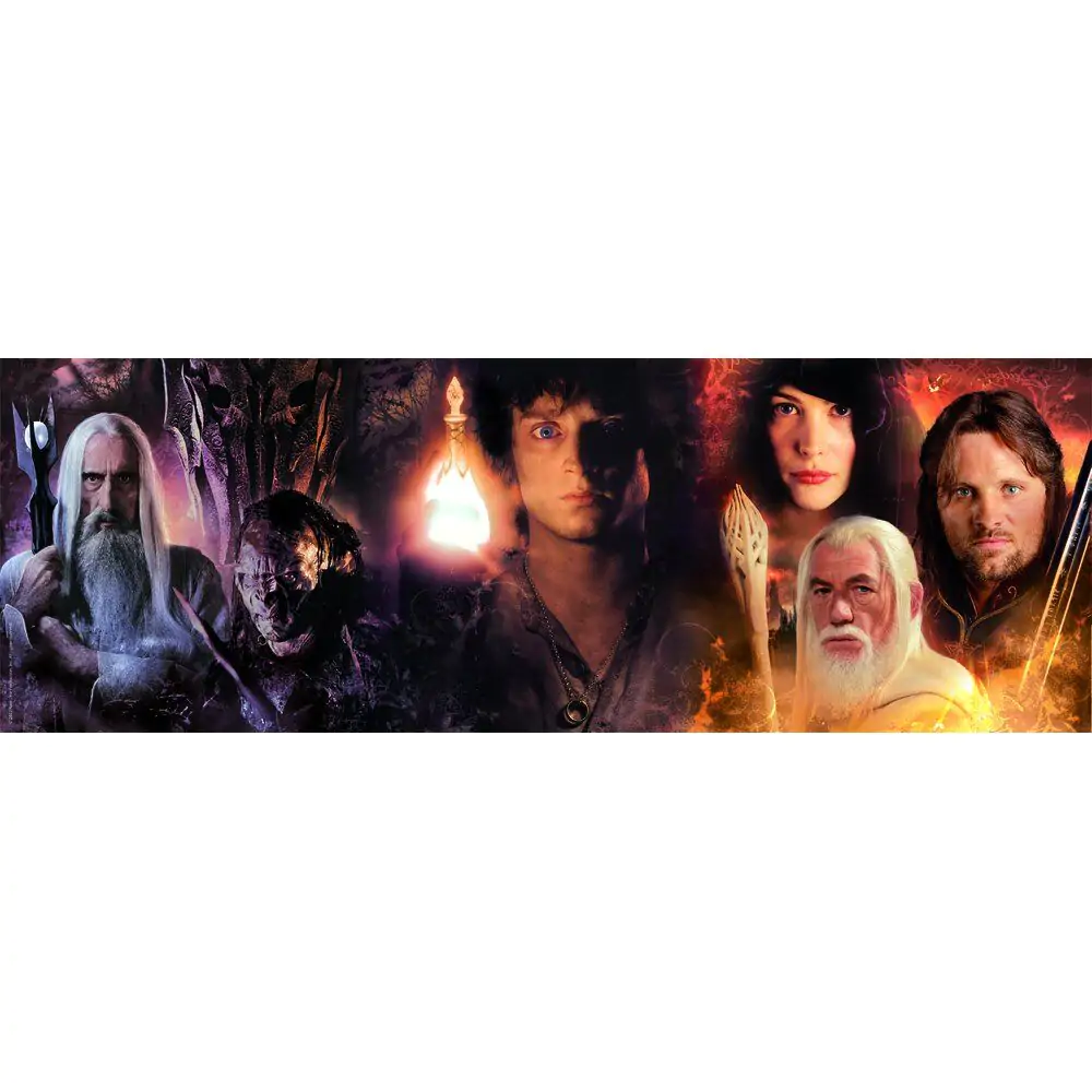 The Lord of the Rings Puzzle panoramic 1000 piese poza produsului