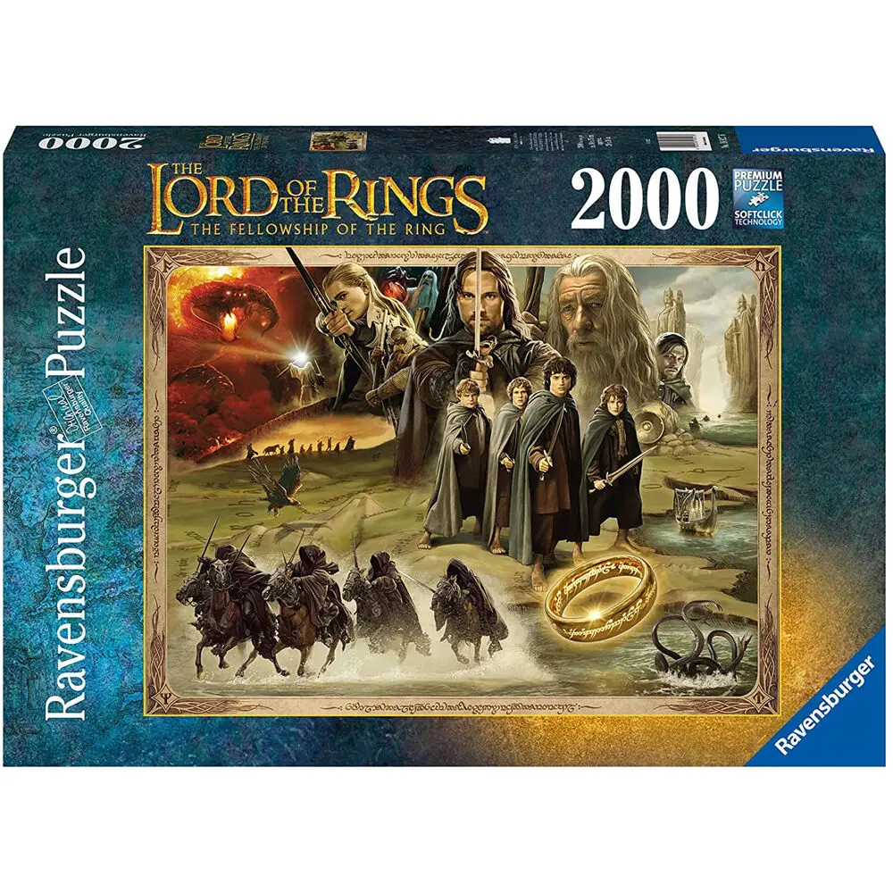 The Lord of the Rings puzzle 2000 piese poza produsului