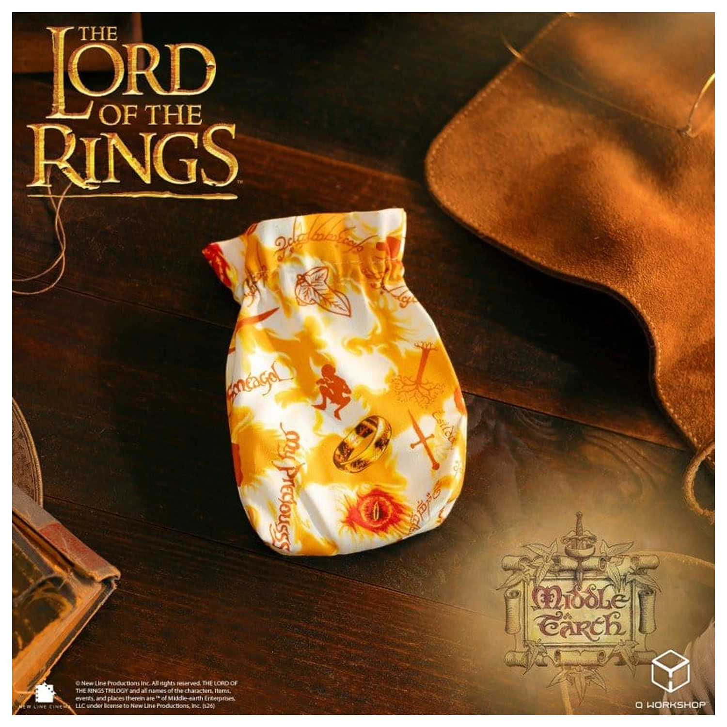 The Lord of the Rings Ring-bearers Full Art Pouch pentru zaruri poza produsului