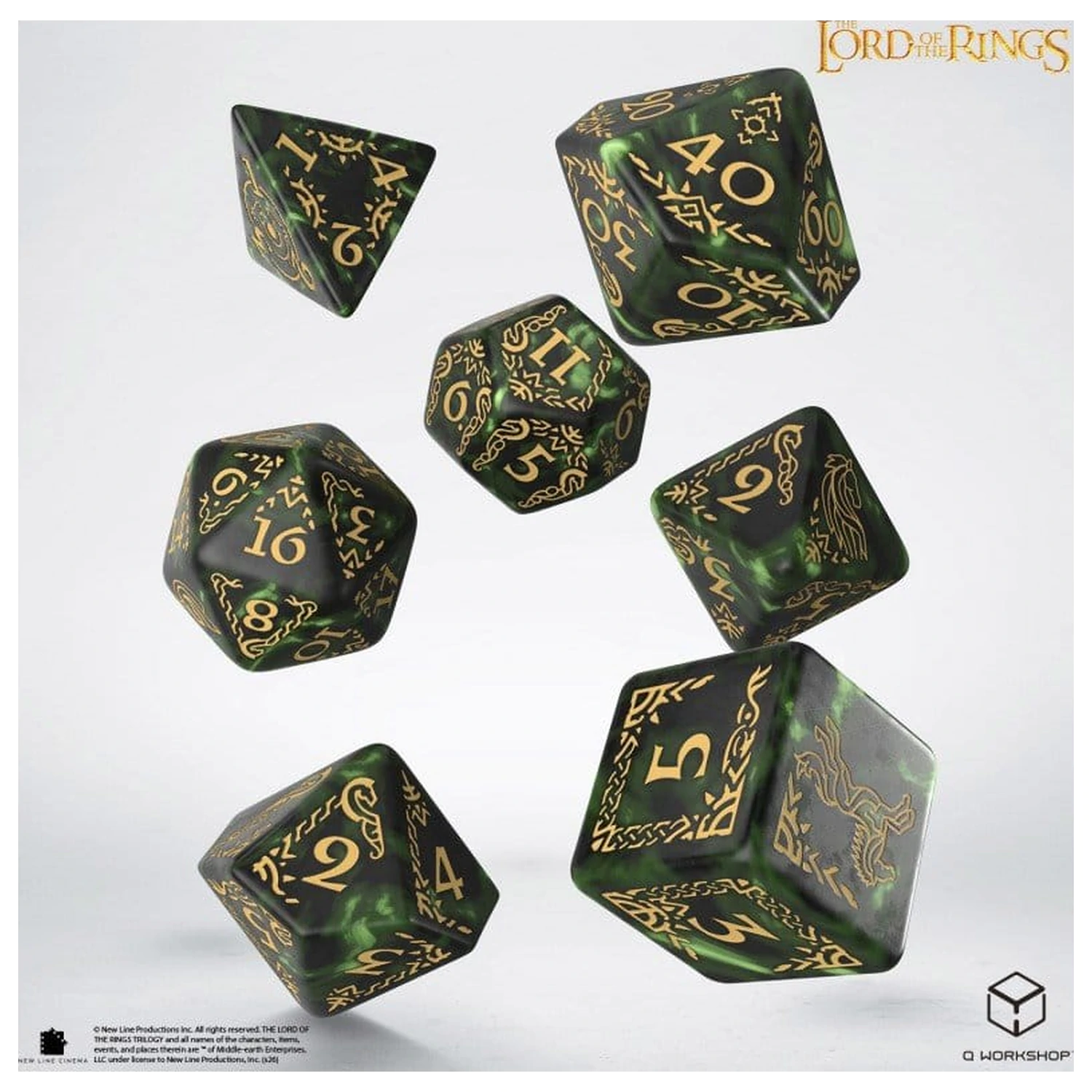 The Lord of the Rings Set de 7 Zaruri Rohan poza produsului