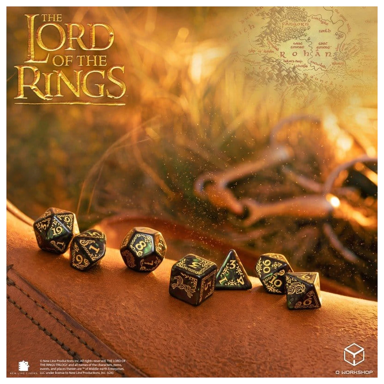 The Lord of the Rings Set de 7 Zaruri Rohan poza produsului