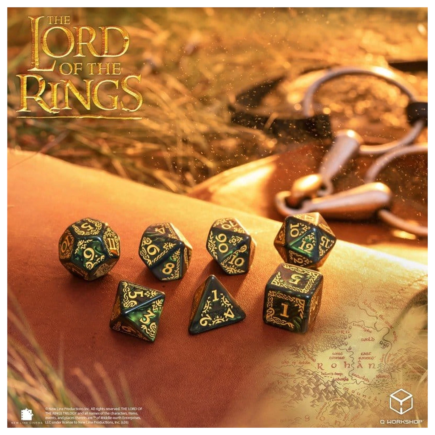 The Lord of the Rings Set de 7 Zaruri Rohan poza produsului