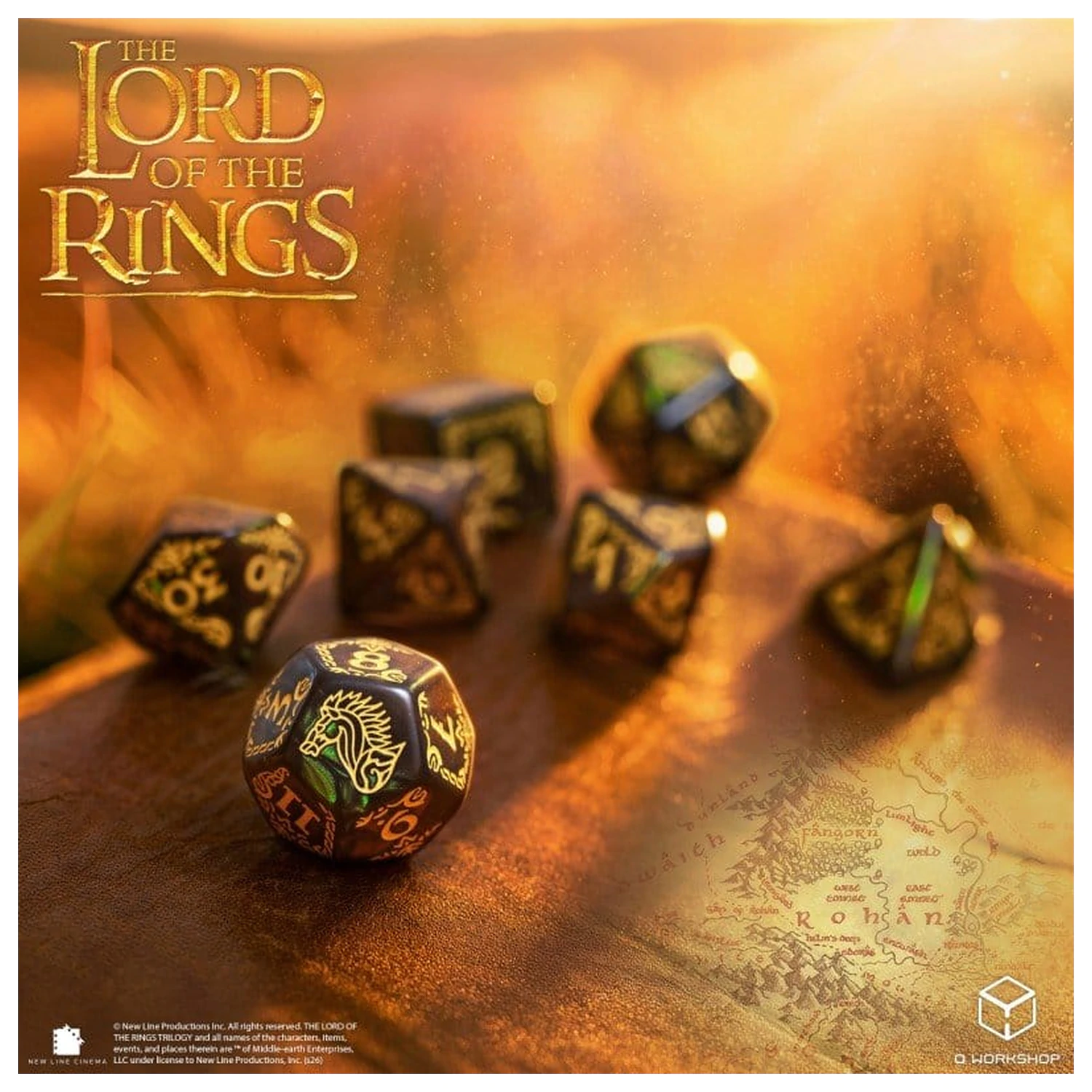 The Lord of the Rings Set de 7 Zaruri Rohan poza produsului