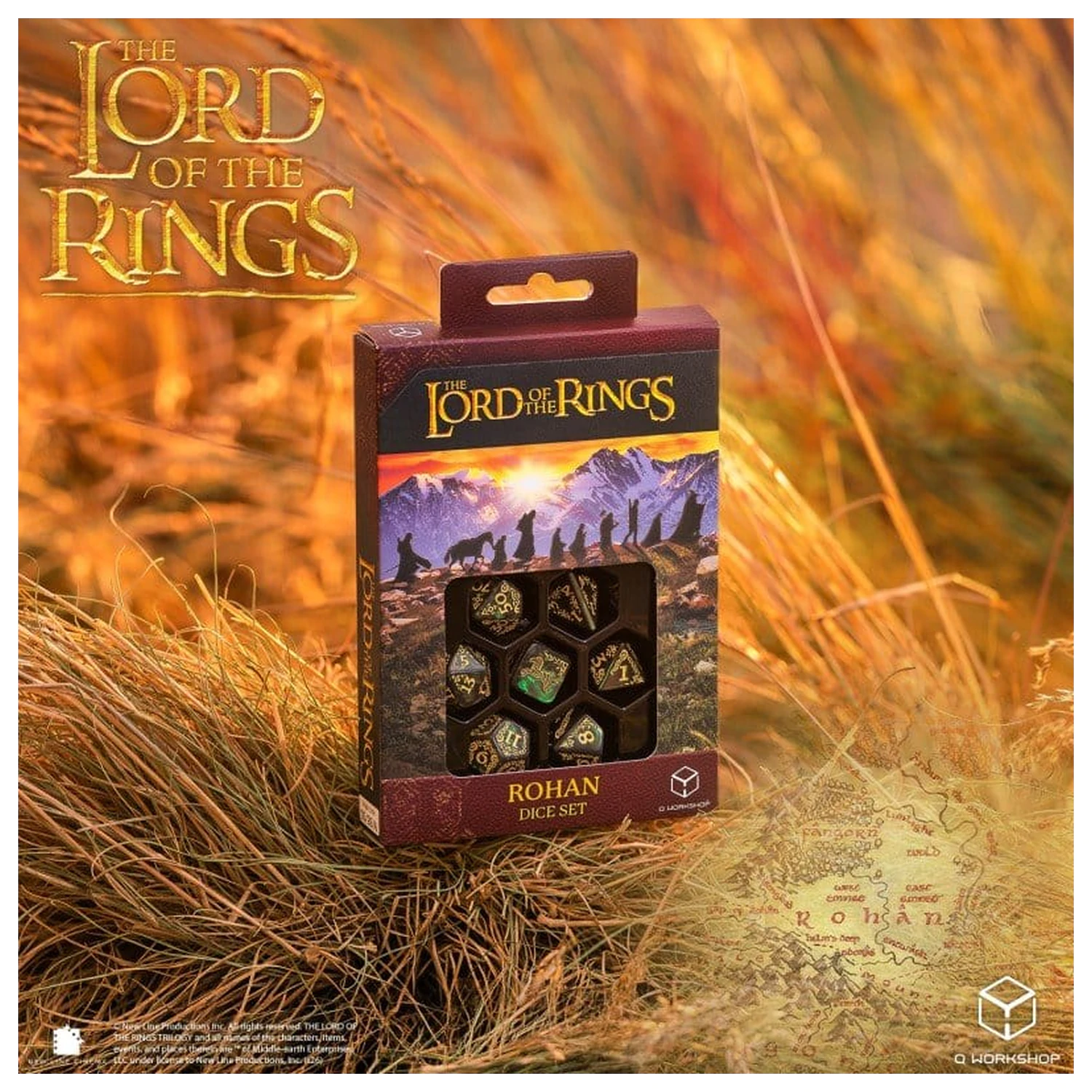 The Lord of the Rings Set de 7 Zaruri Rohan poza produsului
