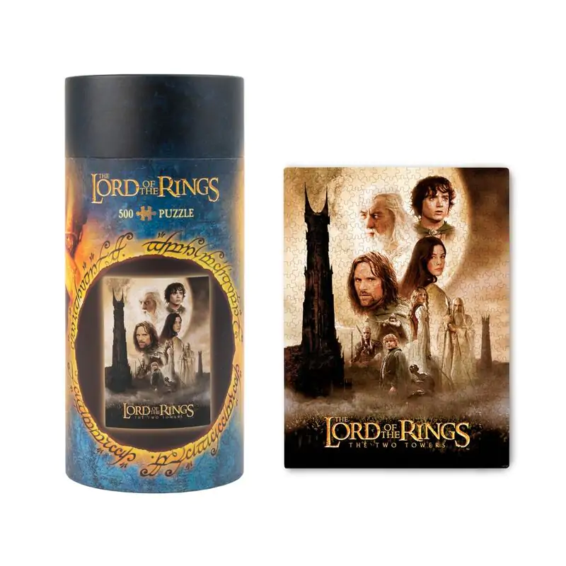 The Lord of the Rings The Two Torr puzzle 500 piese poza produsului