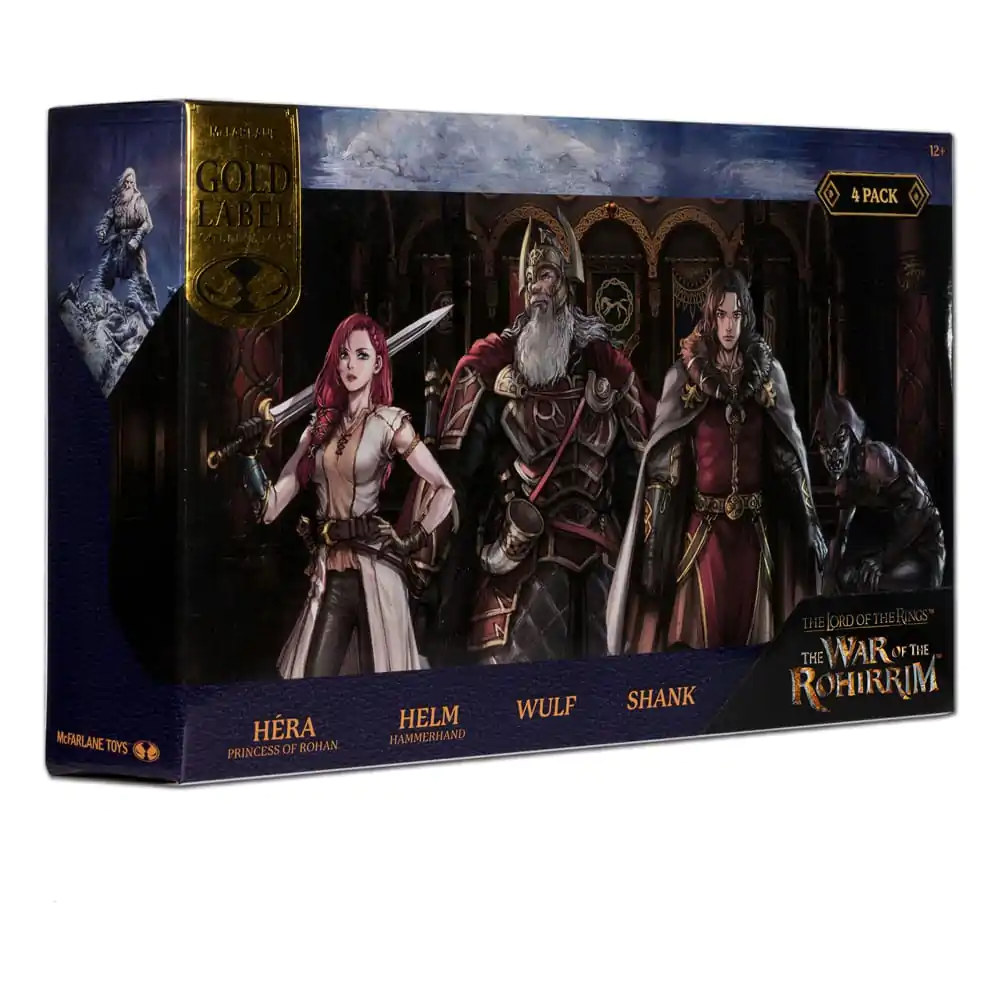 The Lord of the Rings: The War of the Rohirrim figurine de acțiune set de 4 10 cm poza produsului