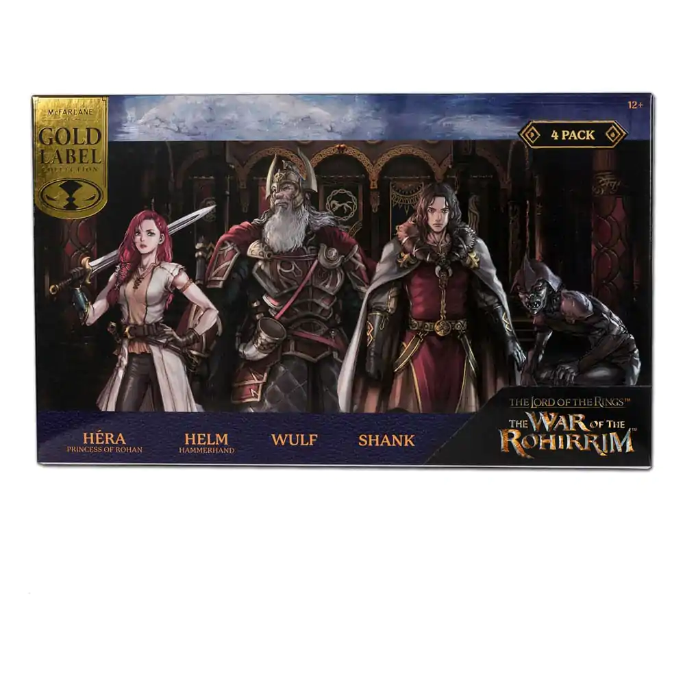 The Lord of the Rings: The War of the Rohirrim figurine de acțiune set de 4 10 cm poza produsului