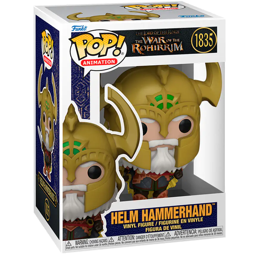 The Lord of the Rings: The War of the Rohirrim Funko POP! Movies Figurină Vinyl Helm Hammerhand 9 cm poza produsului