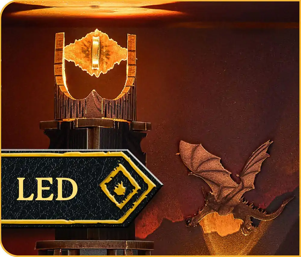 The Lord of the Rings Mini Diorama Nook Book Aventuri Mici Barad-Dur 23 cm poza produsului