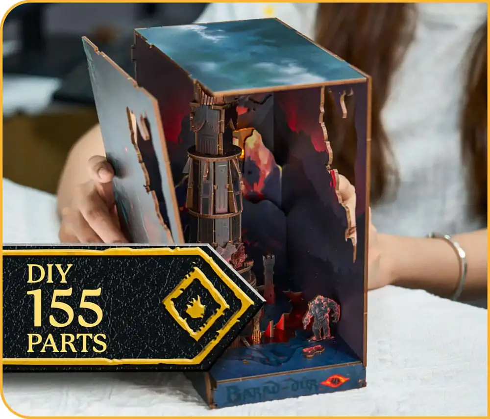 The Lord of the Rings Mini Diorama Nook Book Aventuri Mici Barad-Dur 23 cm poza produsului