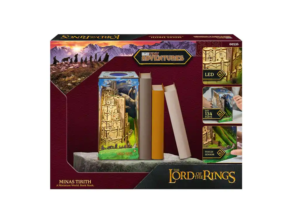The Lord of the Rings Tiny Adventures Book Nook Mini Diorama Minas Tirith 23 centimetri poza produsului
