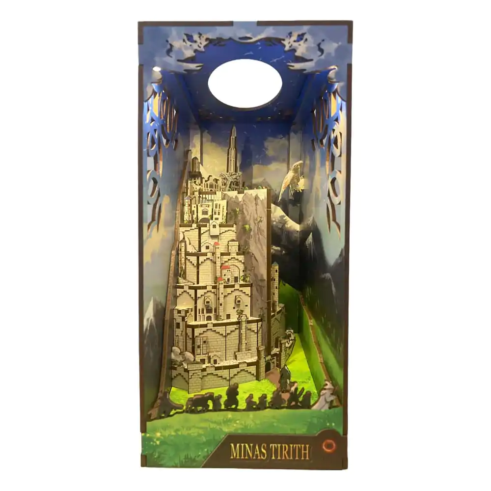 The Lord of the Rings Tiny Adventures Book Nook Mini Diorama Minas Tirith 23 centimetri poza produsului