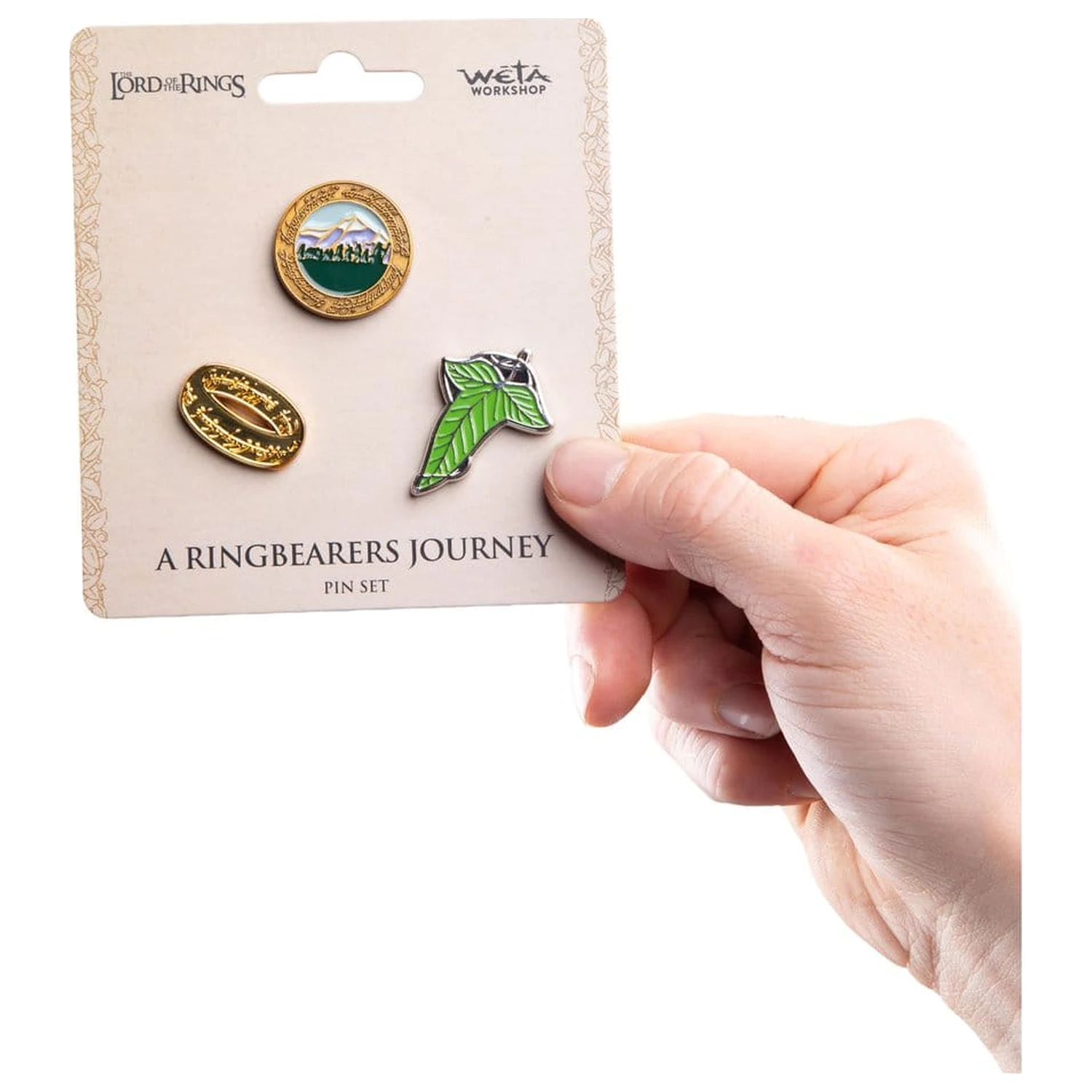 The Lord of the Rings Trilogy set de pin-uri A Ringbearer's Journey poza produsului